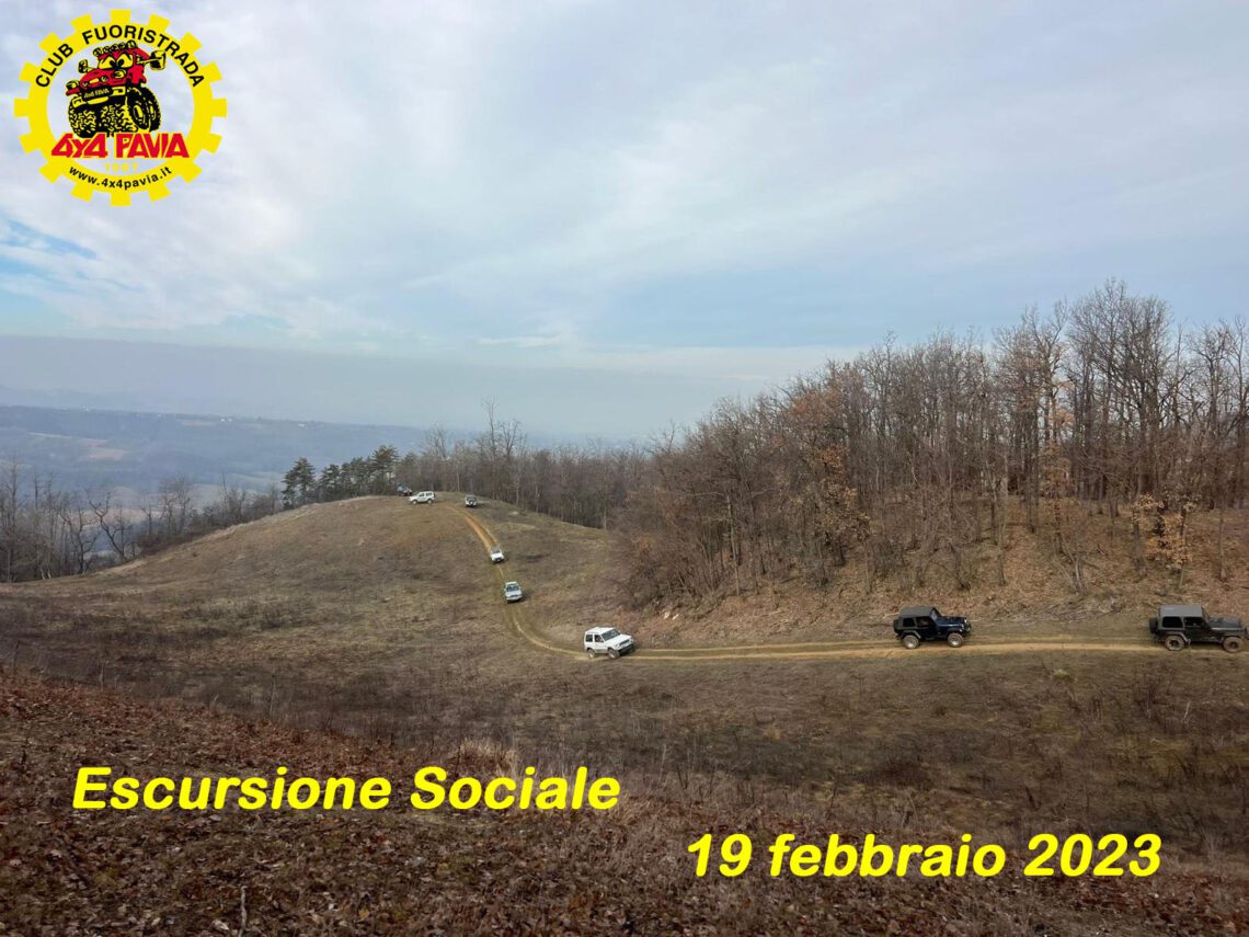 4x4 Pavia Club Fuoristrada - Escursione Febbraio 2023